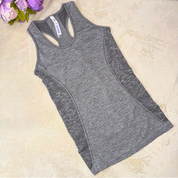 NEW American Eagle Grey Athletic Tank Top - Picture 2 of 9